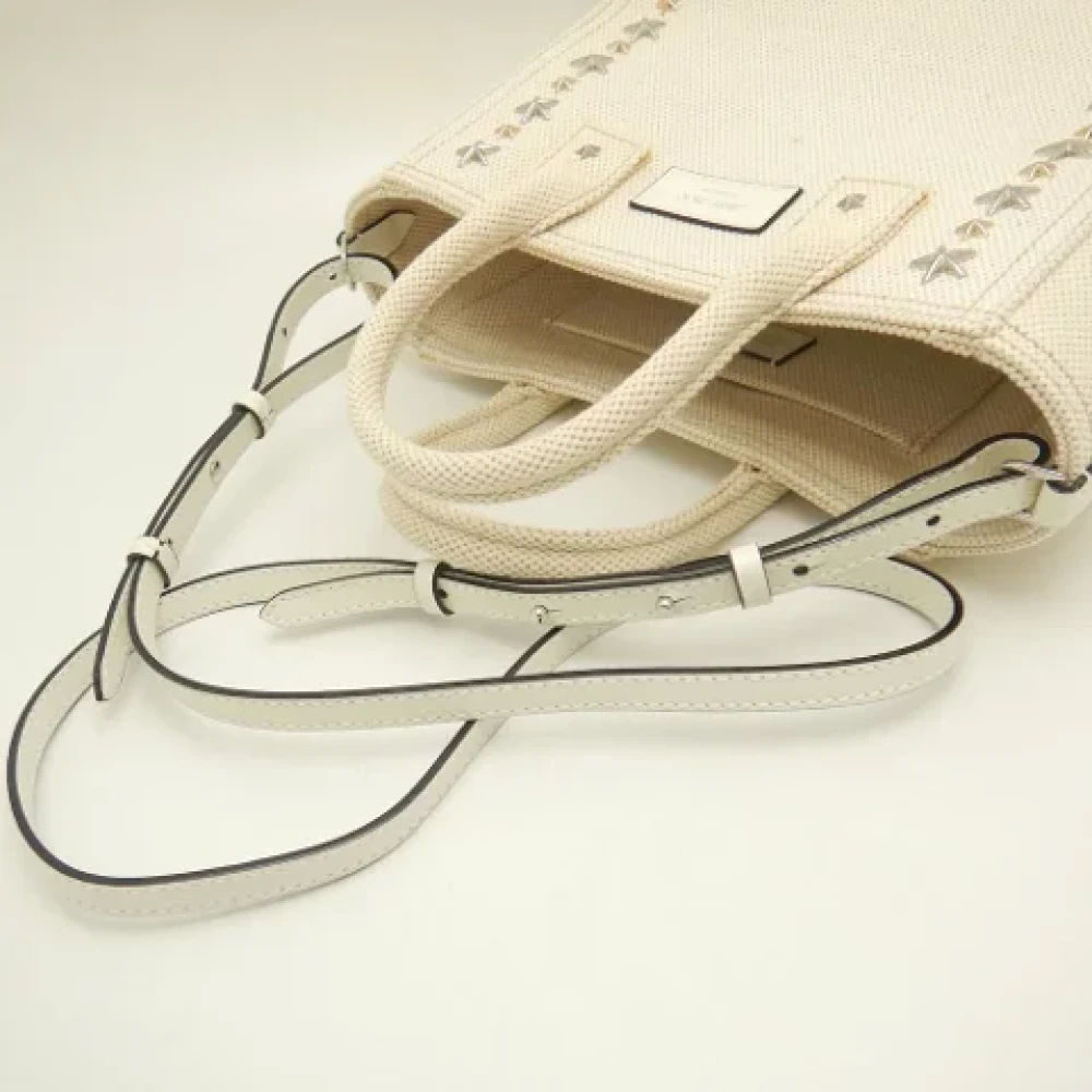 Jimmy Choo Pre-owned Canvas totes Beige Dames