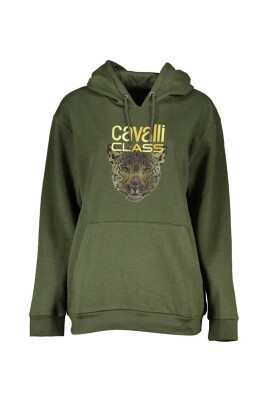 sweat-a-capuche-imprime-leopard-en-vert-militaire