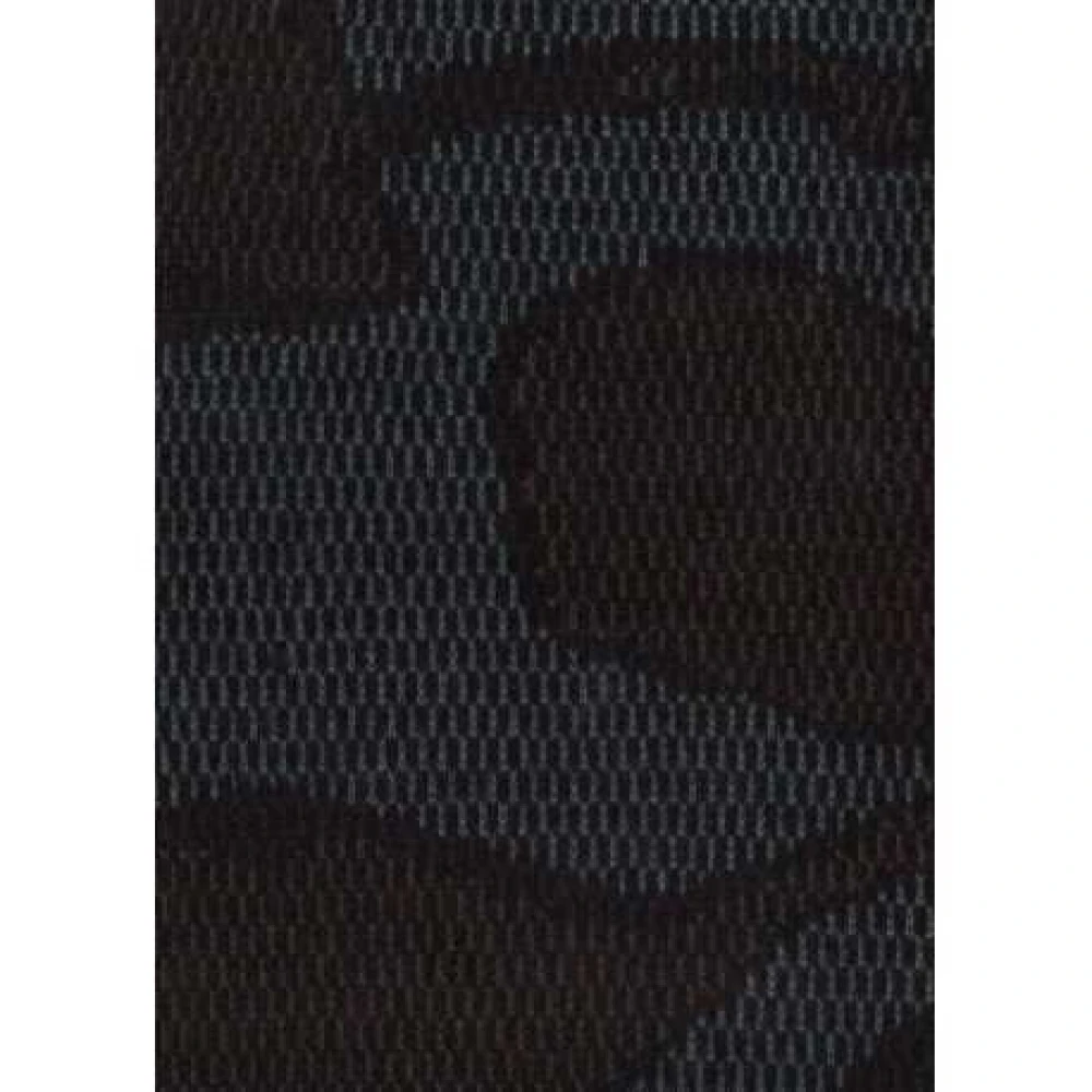 Paul Smith Blauw Bruin Bladeren Jacquard Gebreide Polo Sweater Blue Heren