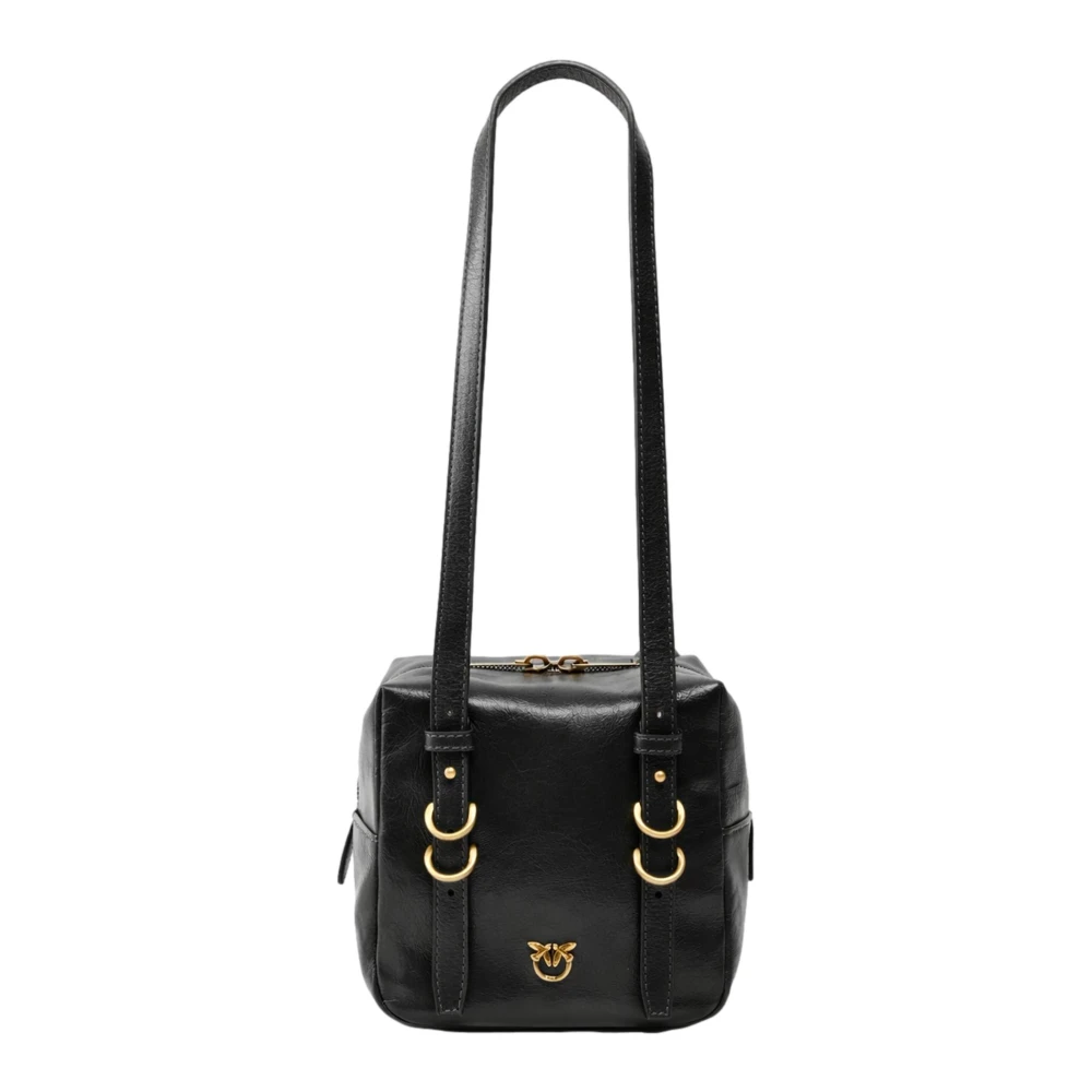 Pinko Women's Black Cubic Bag