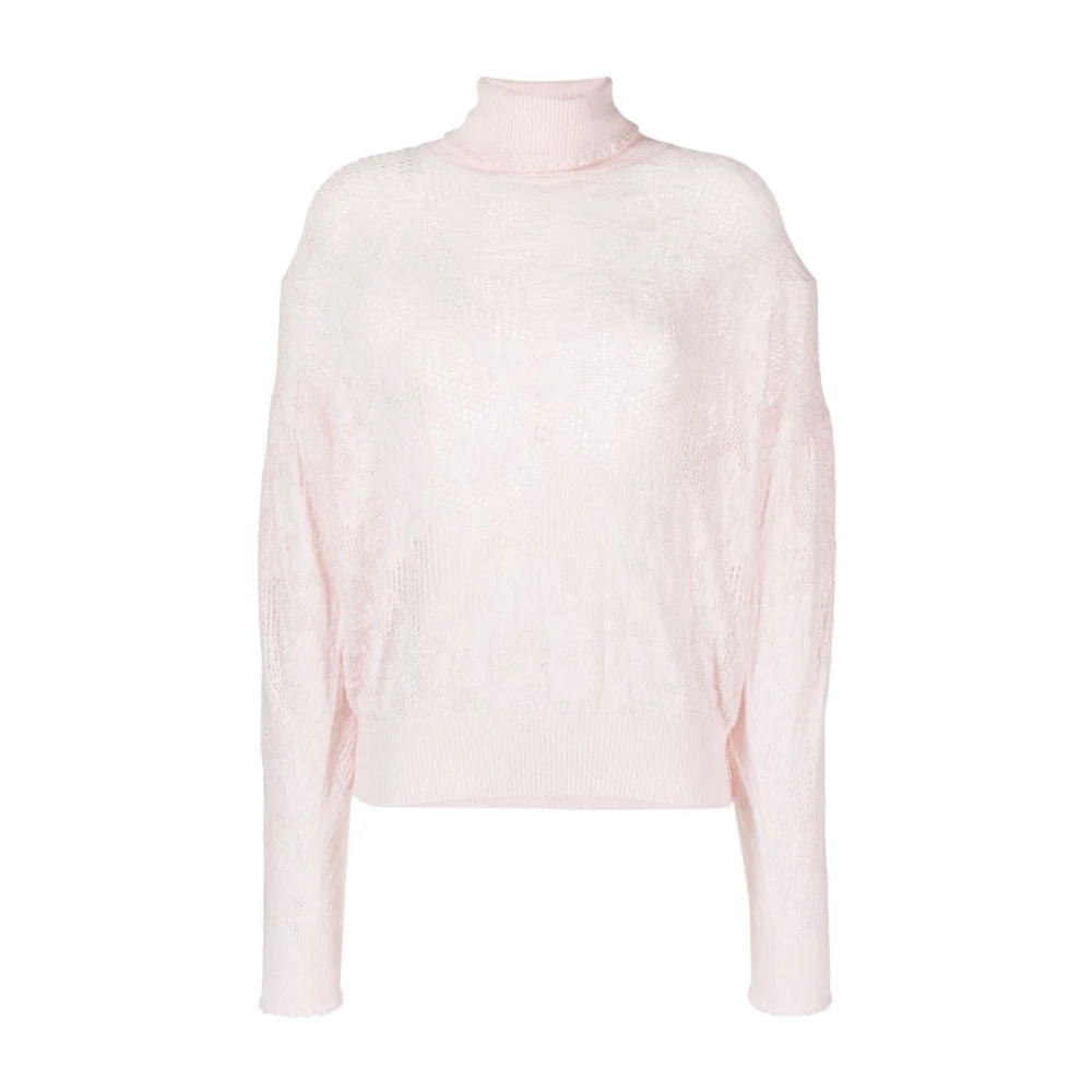Twinset Elegant Beige Sweater Hoodie Beige Dames