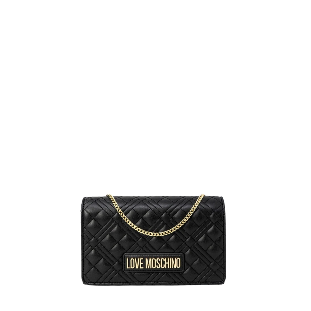 Love Moschino Donna Nero Borse, Taglia Unica, New,