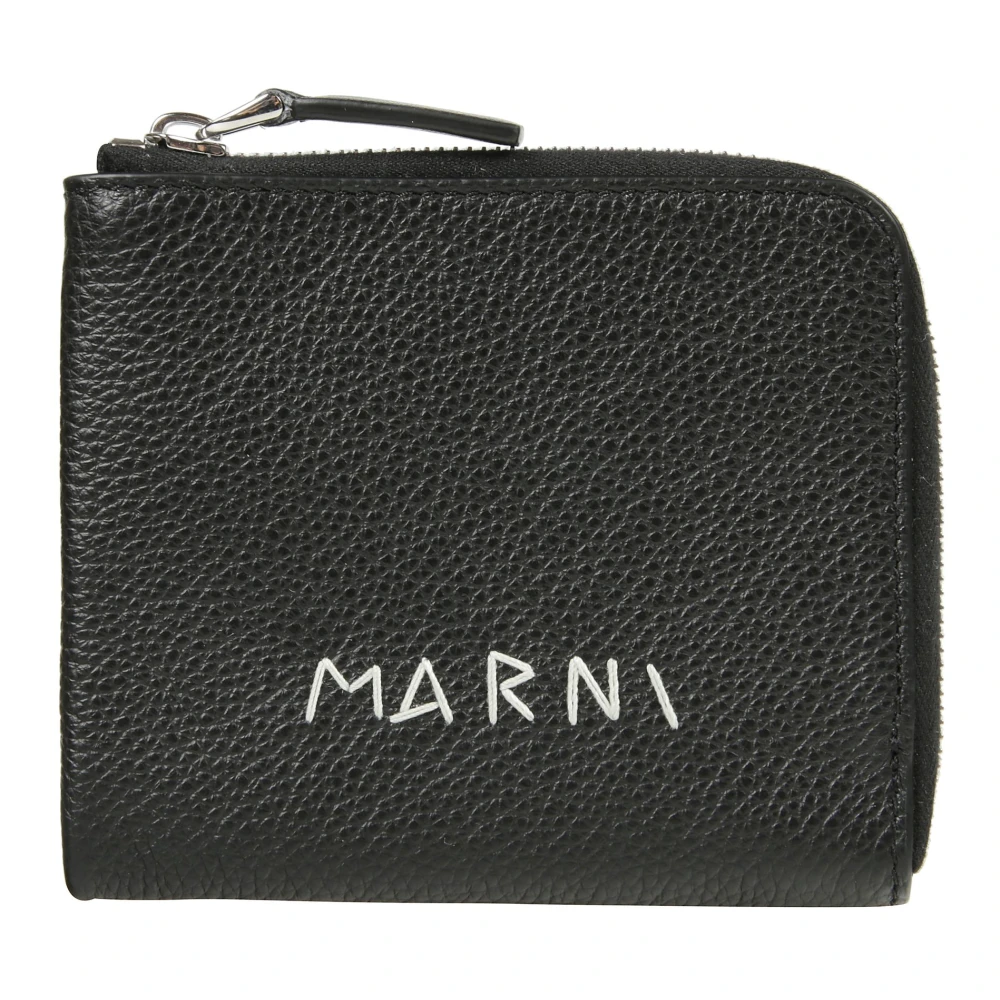 Marni Women's Black Stylish Wallet For Everyday Use - Wallets & Cardholders - One Size - Accessories