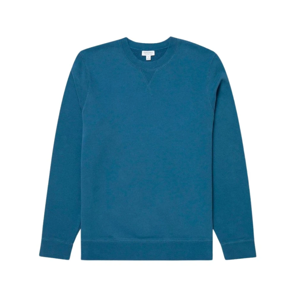 Sunspel Sweatshirts & Hoodies Blue Heren