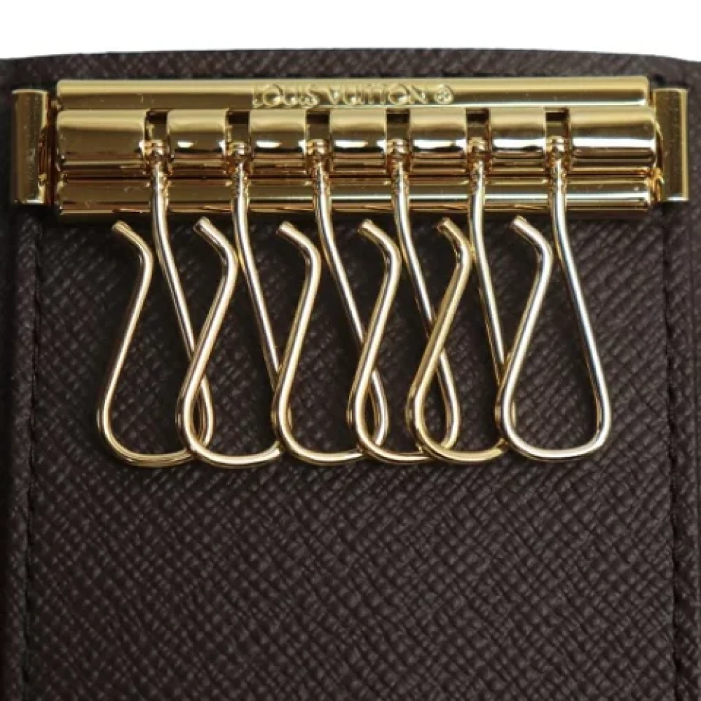 Louis Vuitton Vintage Pre-owned Canvas key-holders Brown Dames