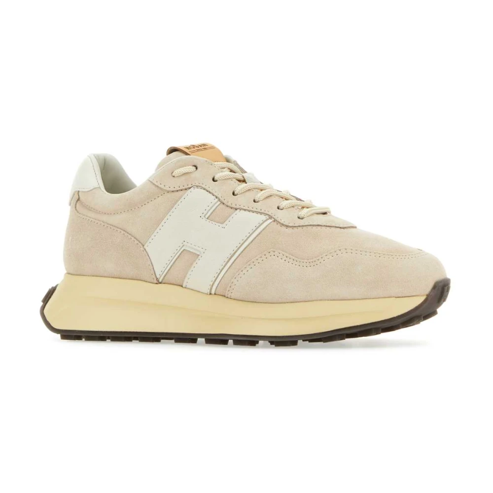 Hogan Lichtroze Suède H641 Sneakers Pink Dames