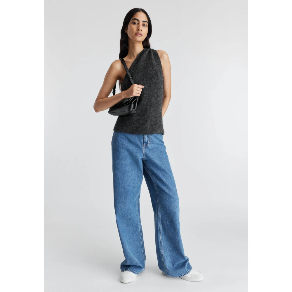 Axel Arigato Suki One Schouder Top Gray Dames