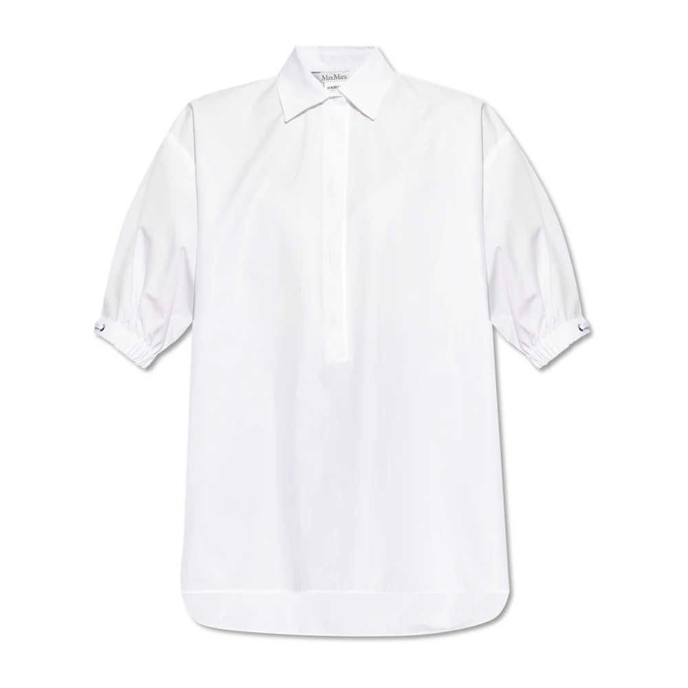 Max Mara Shirt Teano White Dames