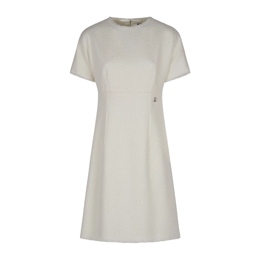 Dolce & Gabbana Elegante Abito Jurken Beige Dames