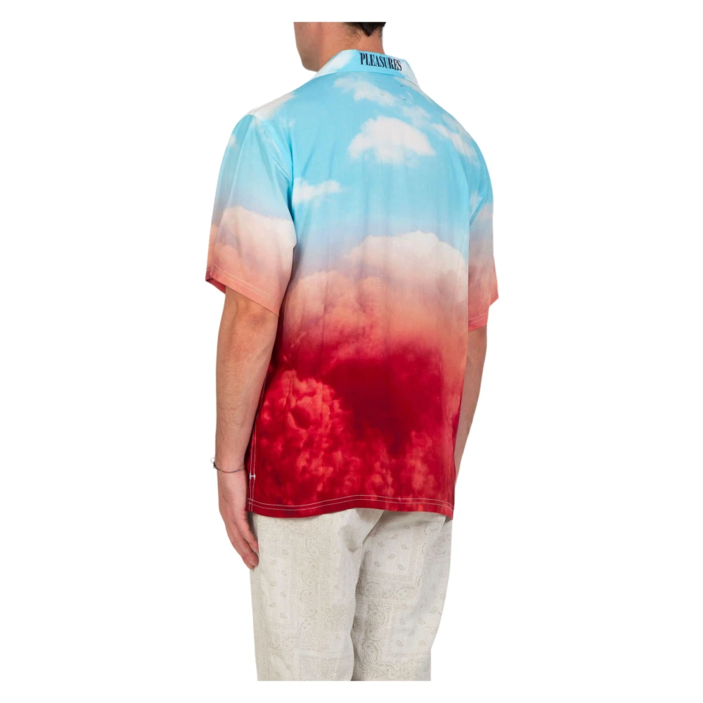 Pleasures Blauwe Hemel Shirt Stijlvolle Mode Multicolor Heren