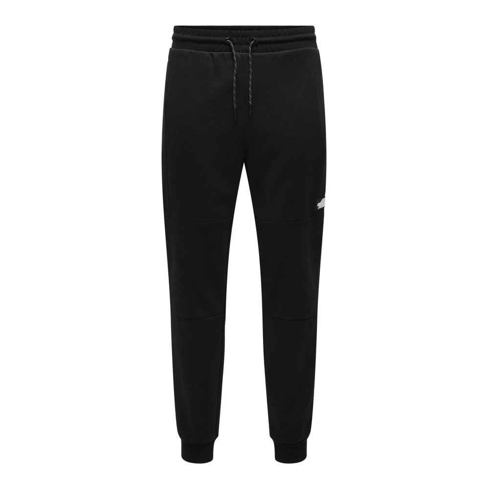 Only & Sons Comfortabele Liam Sweatpants voor Mannen Black Heren