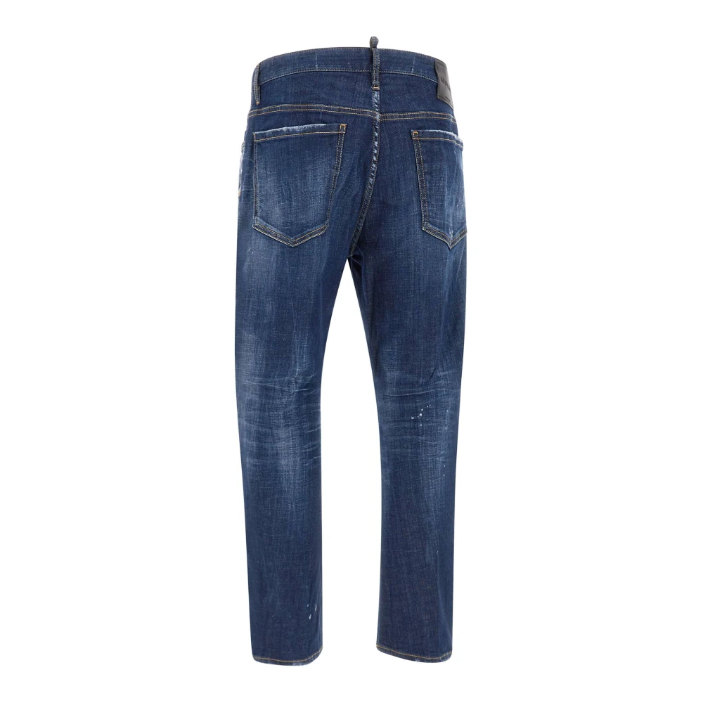 Dsquared2 Stijlvolle Jeans voor Mannen Blue Heren