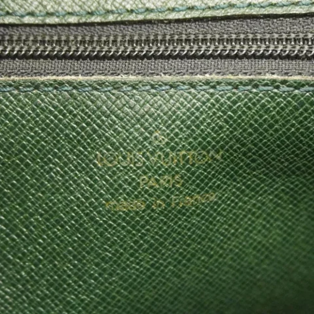 Louis Vuitton Vintage Pre-owned Canvas clutches Green Heren