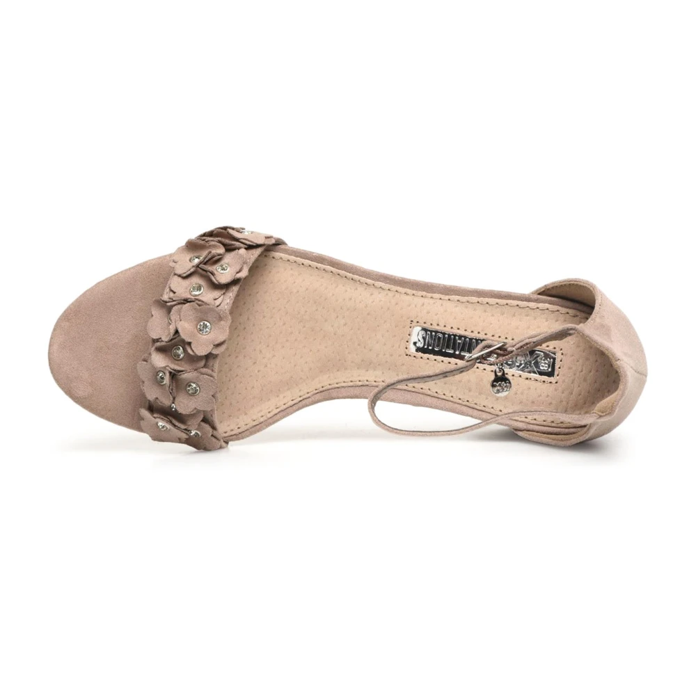 XTI Beige Jurk Sandalen voor Vrouwen Beige Dames