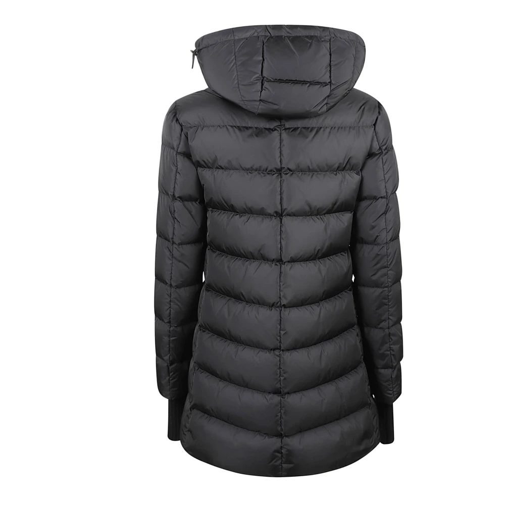 Herno Zwarte Donsgevoerde Jas Black Dames