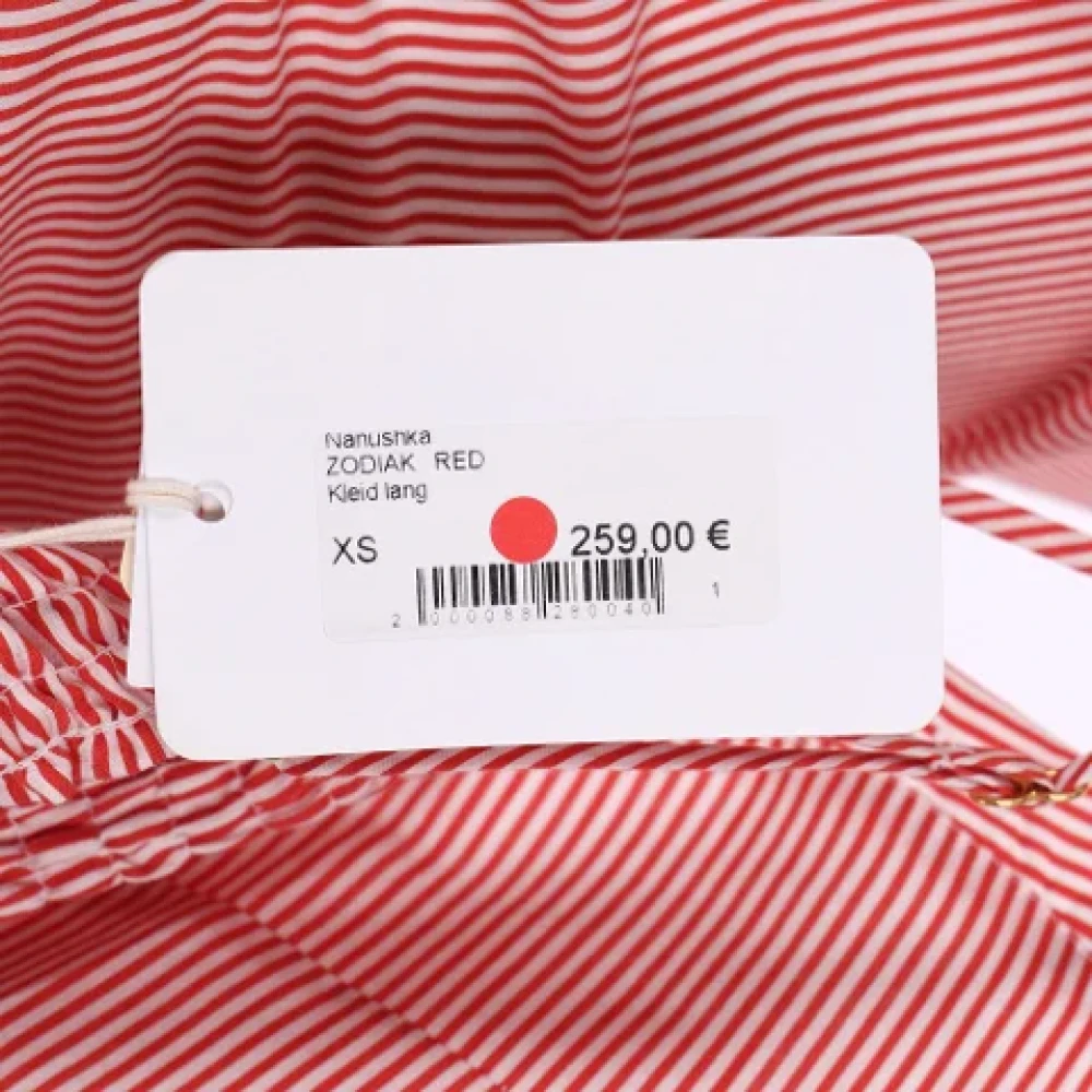 Nanushka Cotton dresses Red Dames