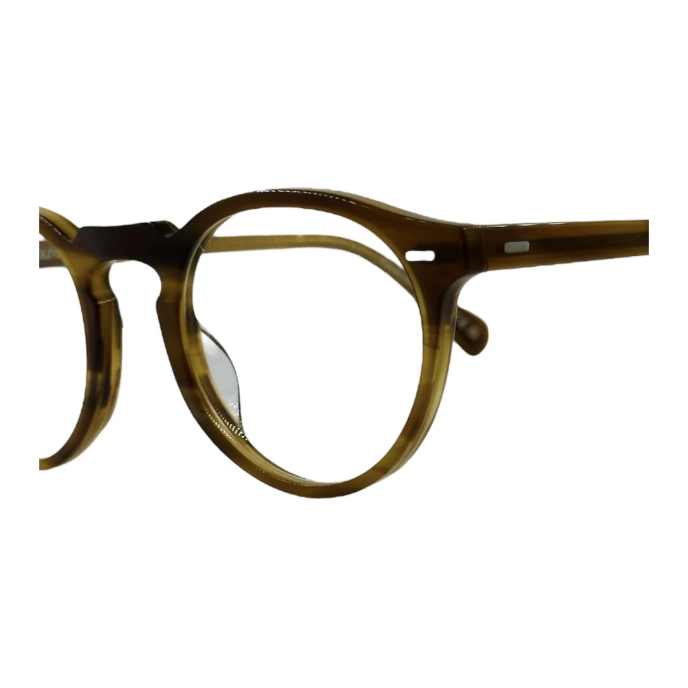 Oliver Peoples Gregory Peck Marrón Miel Zonnebril Brown Unisex