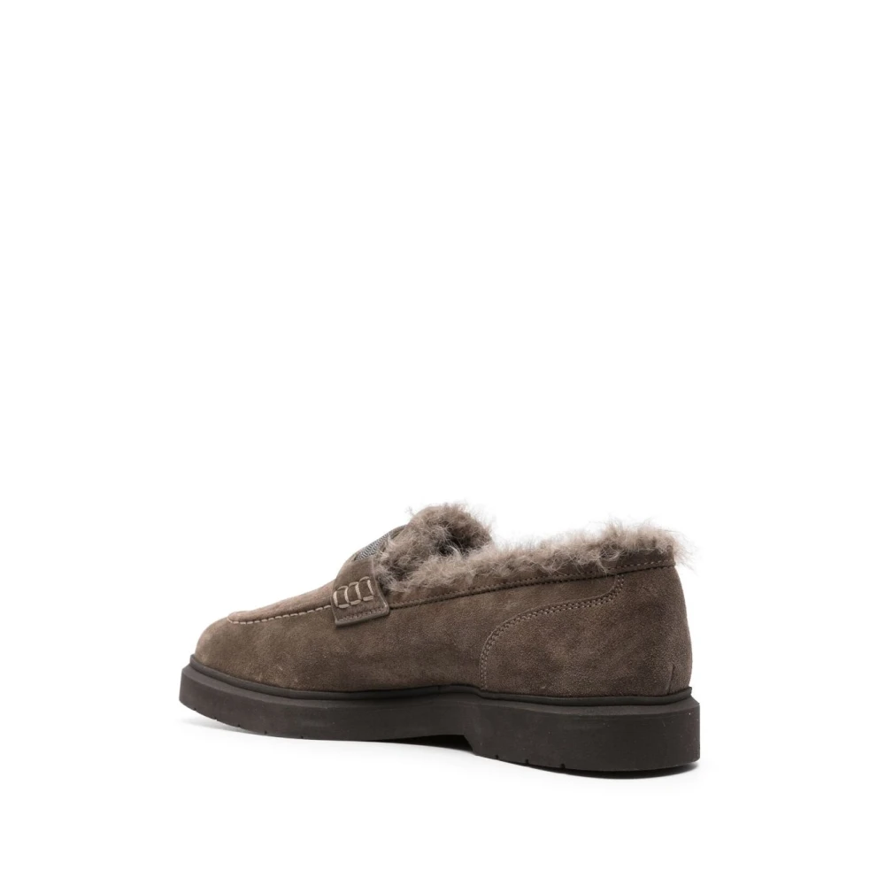 BRUNELLO CUCINELLI LE Loafers voor vrouwen Brown Dames