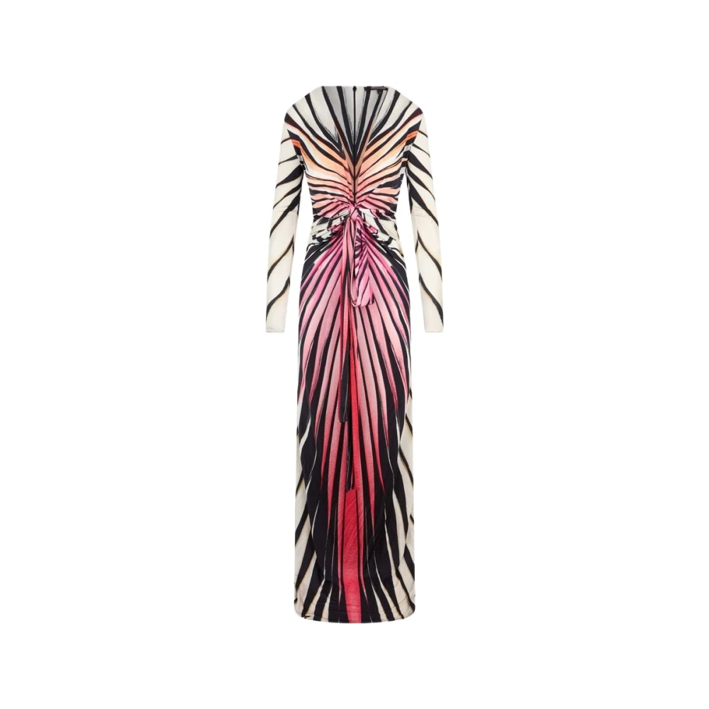 Roberto Cavalli Multicolor Ray Of Paradise Print Maxi Dress - Female - Gowns - S - Dresses