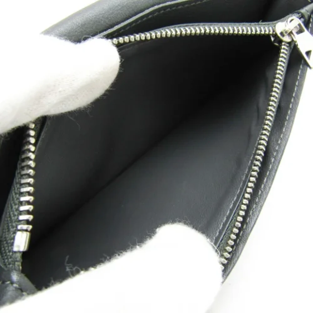 Louis Vuitton Vintage Pre-owned Leather wallets Black Heren
