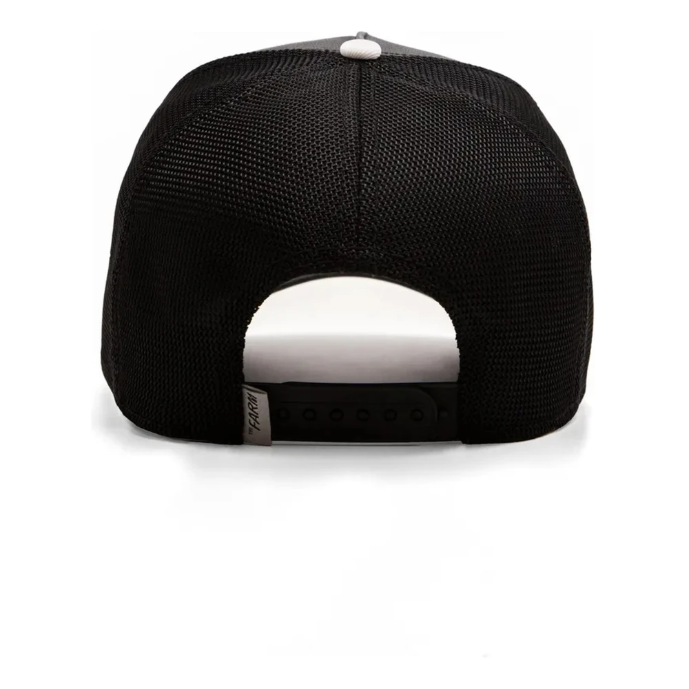 Goorin Bros Zwarte Slangenleren Pet Black Heren