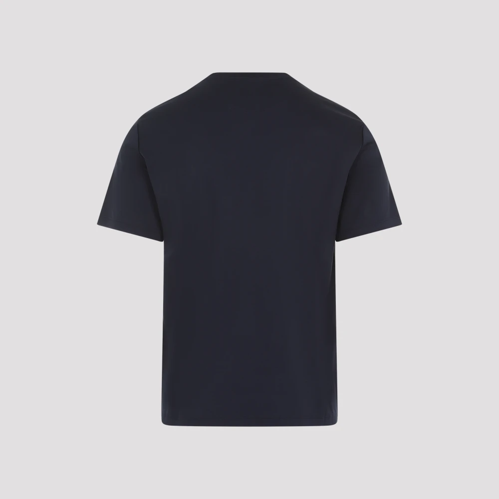 Valentino Blauwe T-shirts Polos voor Mannen Blue Heren