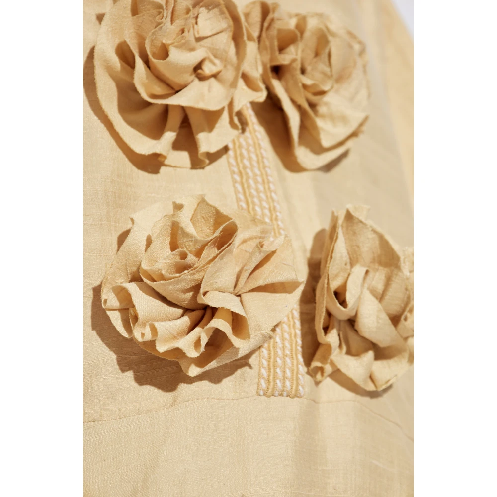 By Malene Birger Zijden jurk Cicelia By Herenne Birger Beige Dames