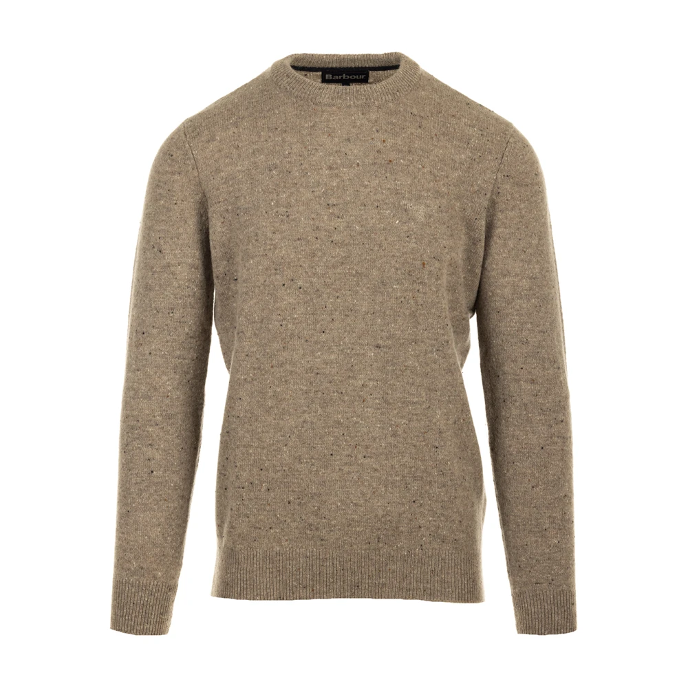 Barbour Tainsbury Crew Neck Sweaters Brown Heren