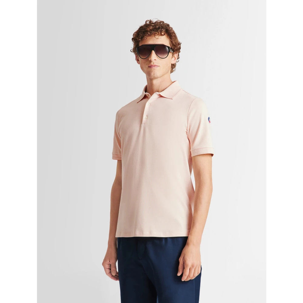 Fusalp Kortmouw Poloshirt Pink Heren