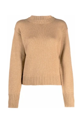 Beige Cashmere Sweater