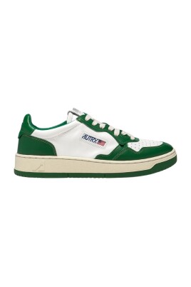 sneakers-en-cuir-blanc-vert