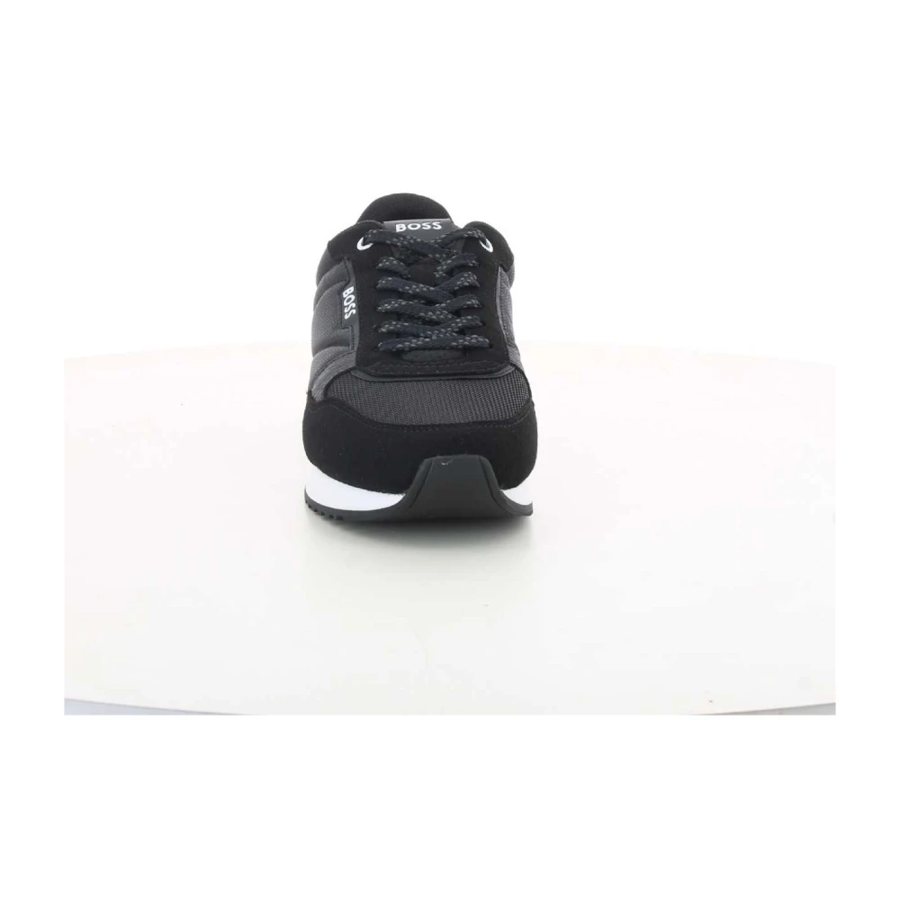 Hugo Boss Zwarte KAI Runn W23 Herenschoenen Black Heren