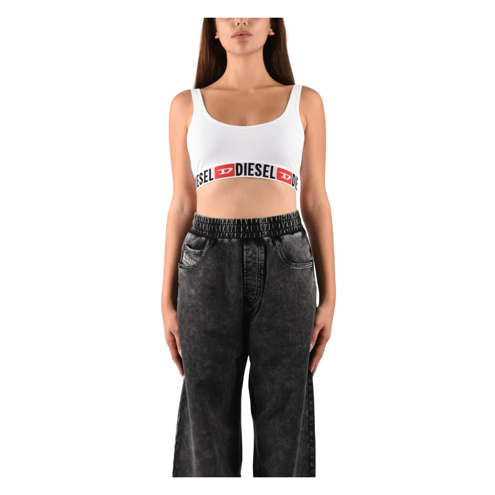 Diesel Donna Bianco Top, M, New,