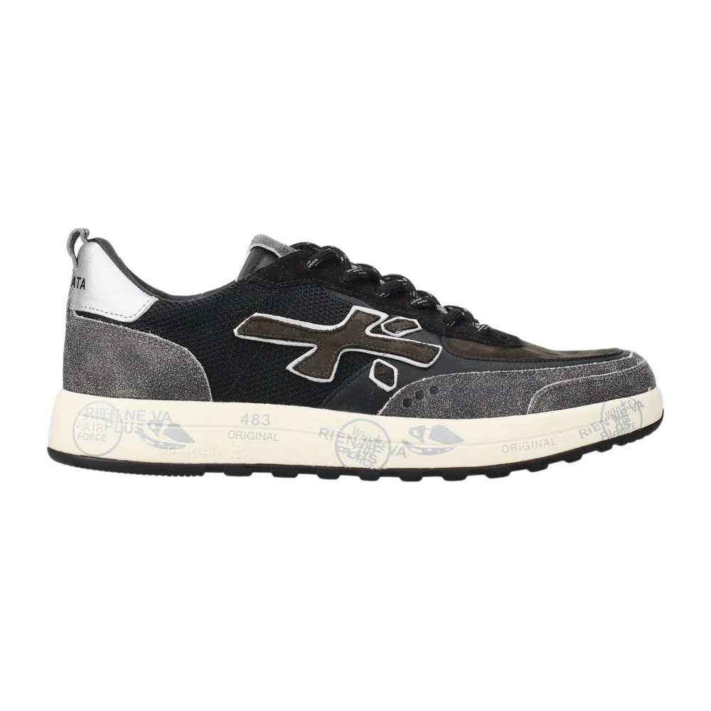 Premiata Men's Black Nous Sneaker - Sneakers - 7 Uk - Shoes
