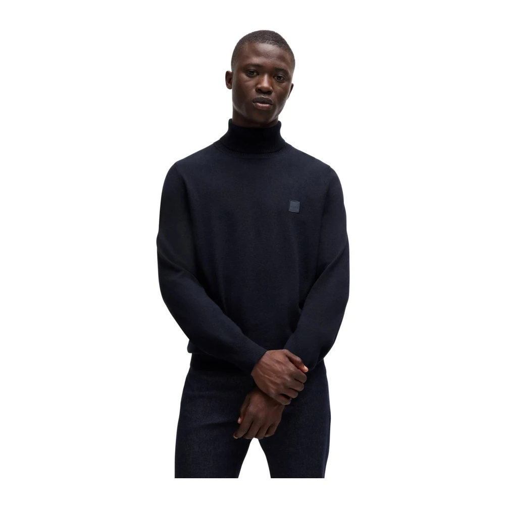 Hugo Boss Donkerblauwe Trui Blue Heren