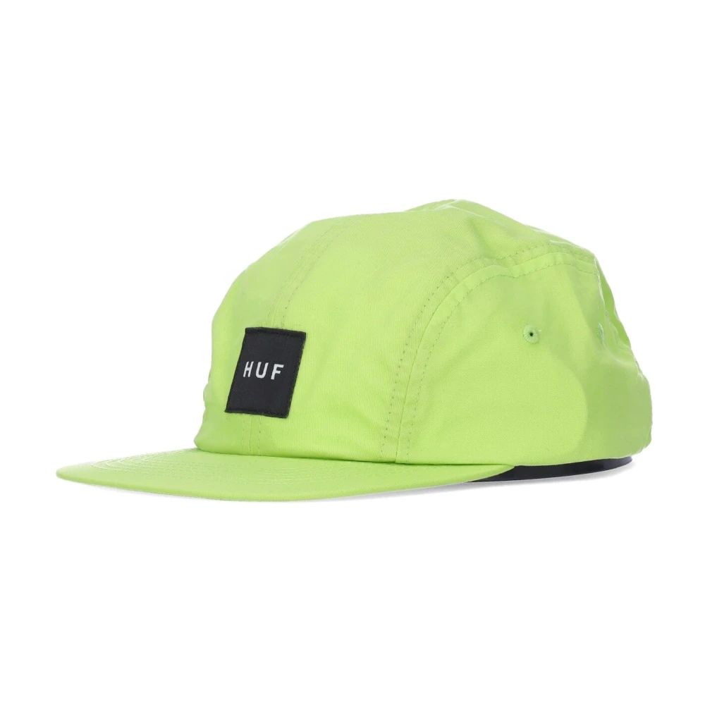 HUF Platte klep pet Essentials Box Logo Green Heren