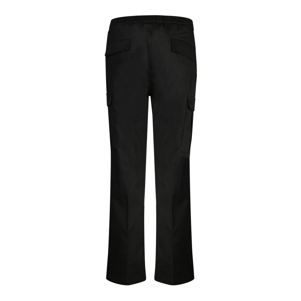 Moncler Moderne Tech Slim Fit Broek Black Heren