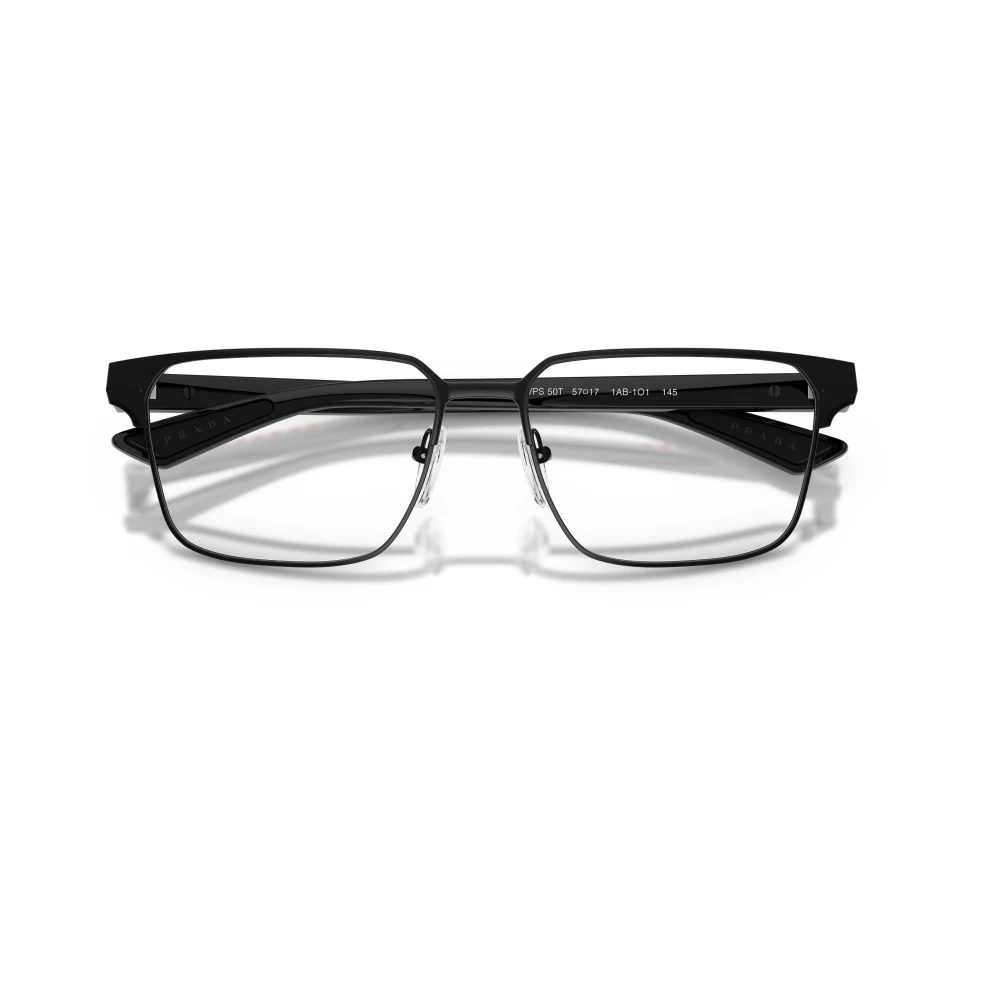 Prada Unisex Black Ps 50Tv Optical Frame - Glasses - 57 Mm - Accessories
