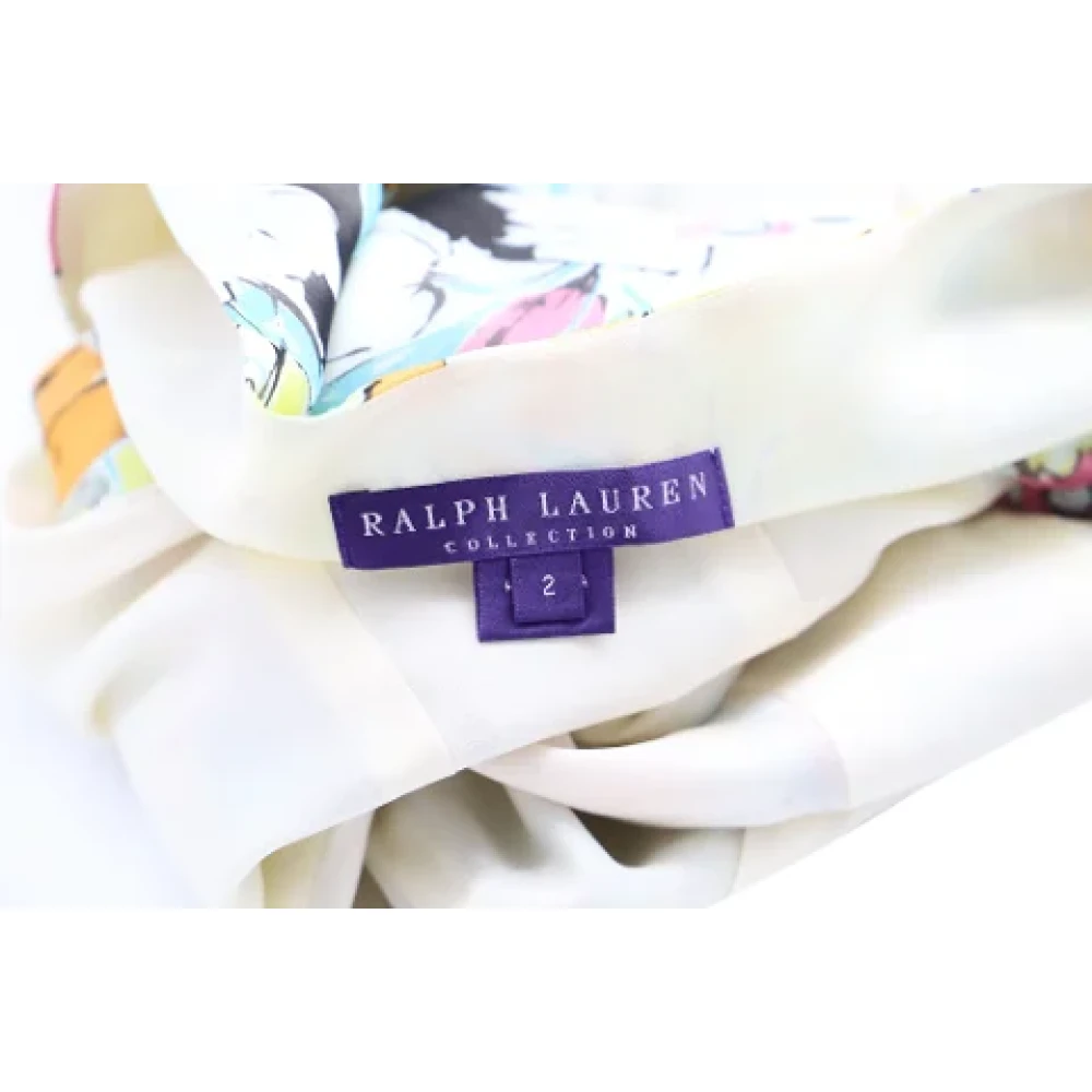 Ralph Lauren Pre-owned Silk dresses Multicolor Dames