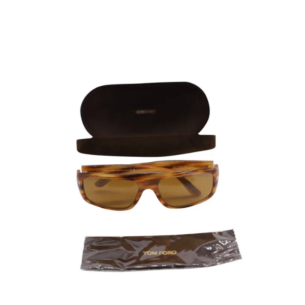 Tom Ford Pre-owned Acetate sunglasses Brown Heren