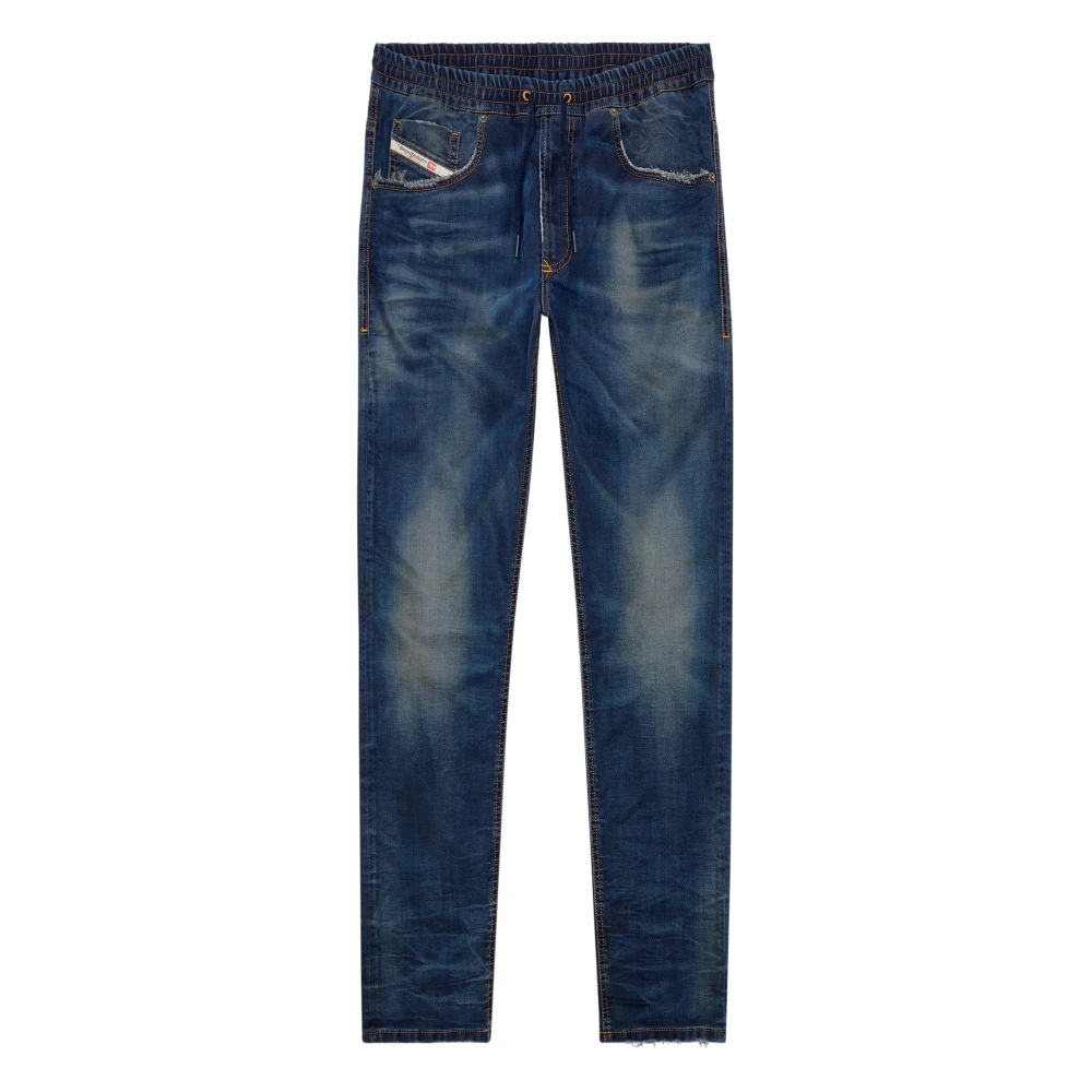 Diesel Tapered 2030 D-Krooley Joggjeans Blue Heren