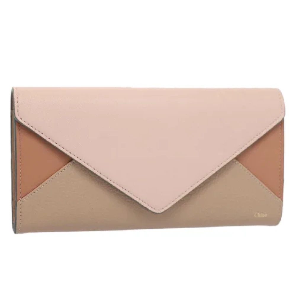 Chloé Pre-owned Leather wallets Multicolor Dames