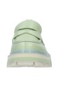 chaussures-plates-vertes