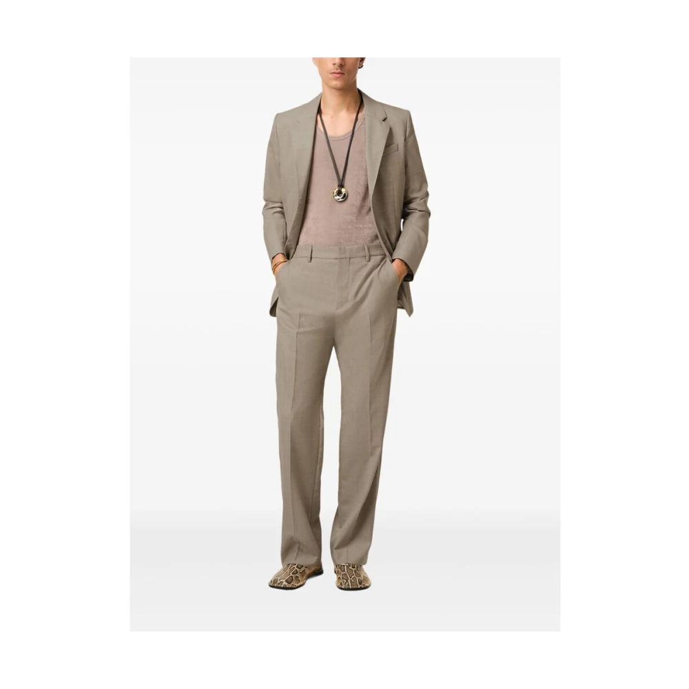 Ami Paris Lichtbruine Ritsbroek Brown Heren