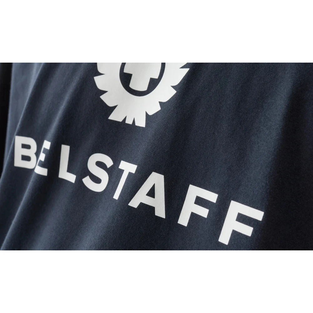 Belstaff Phoenix T-Shirt in Donker Ink Blue Heren