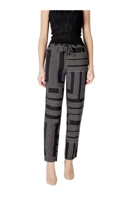 pantalon-imprime-a-lacets-pour-femmes