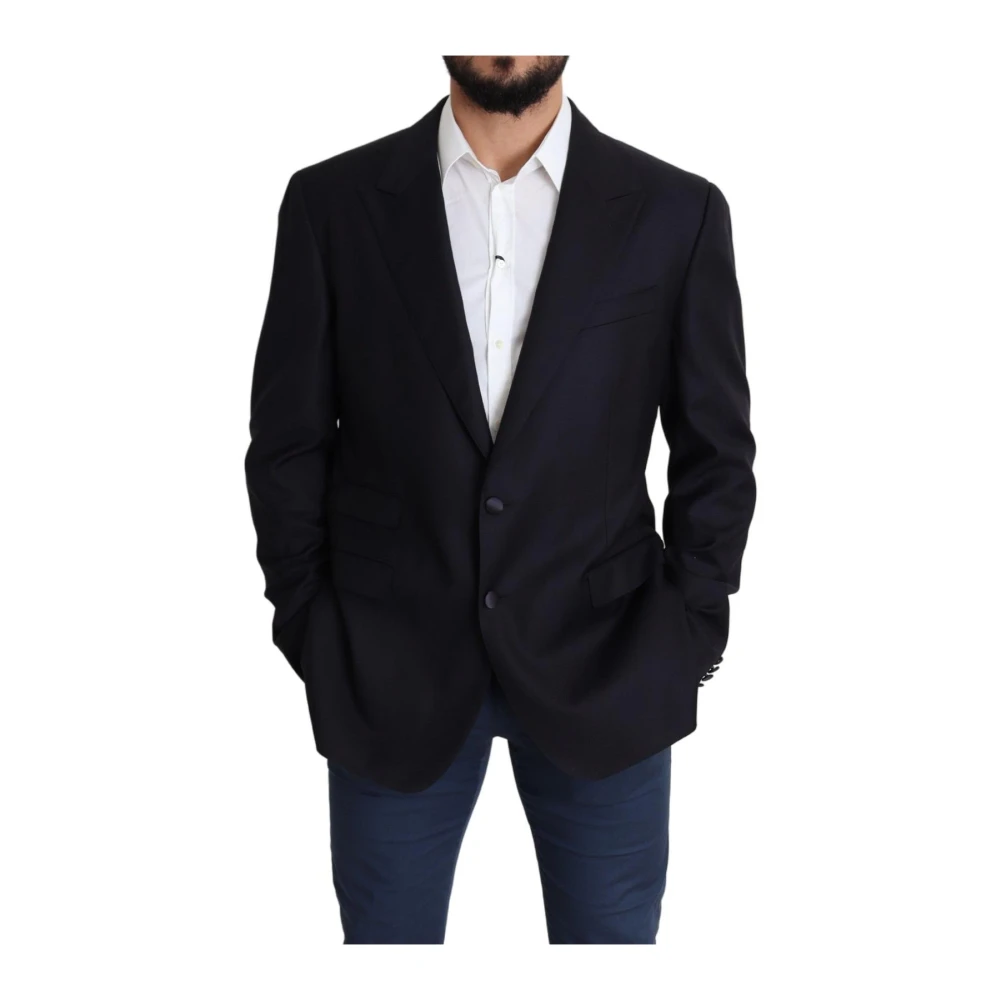 Dolce & Gabbana Men's Black Blazers, 3XL, Napoli Blazer