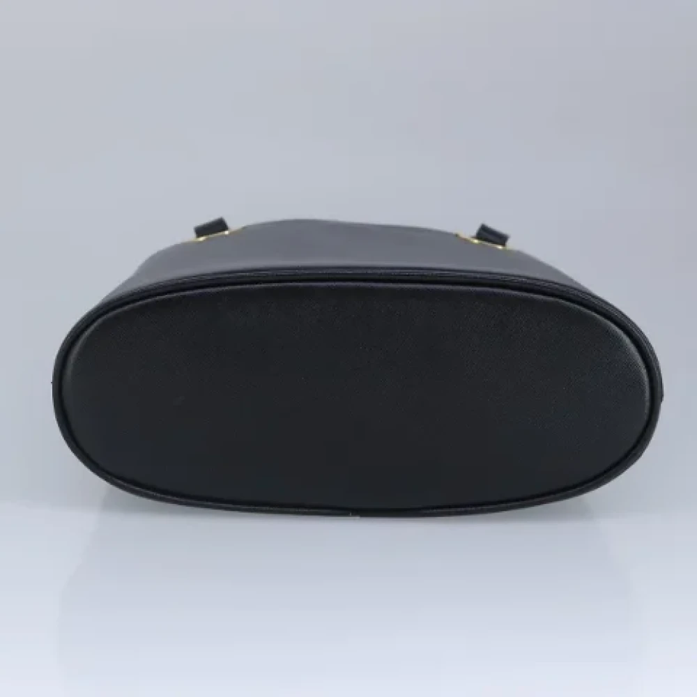 Salvatore Ferragamo Pre-owned Leather handbags Black Dames