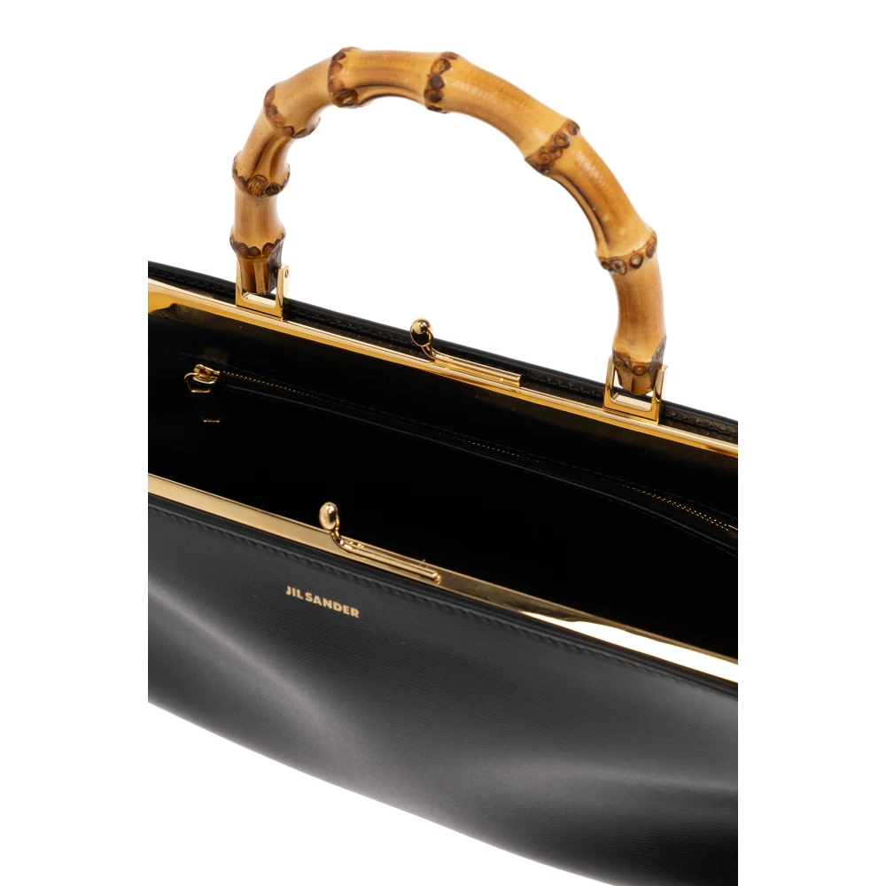 Jil Sander Handtas Goji Bambo Klein Black Dames