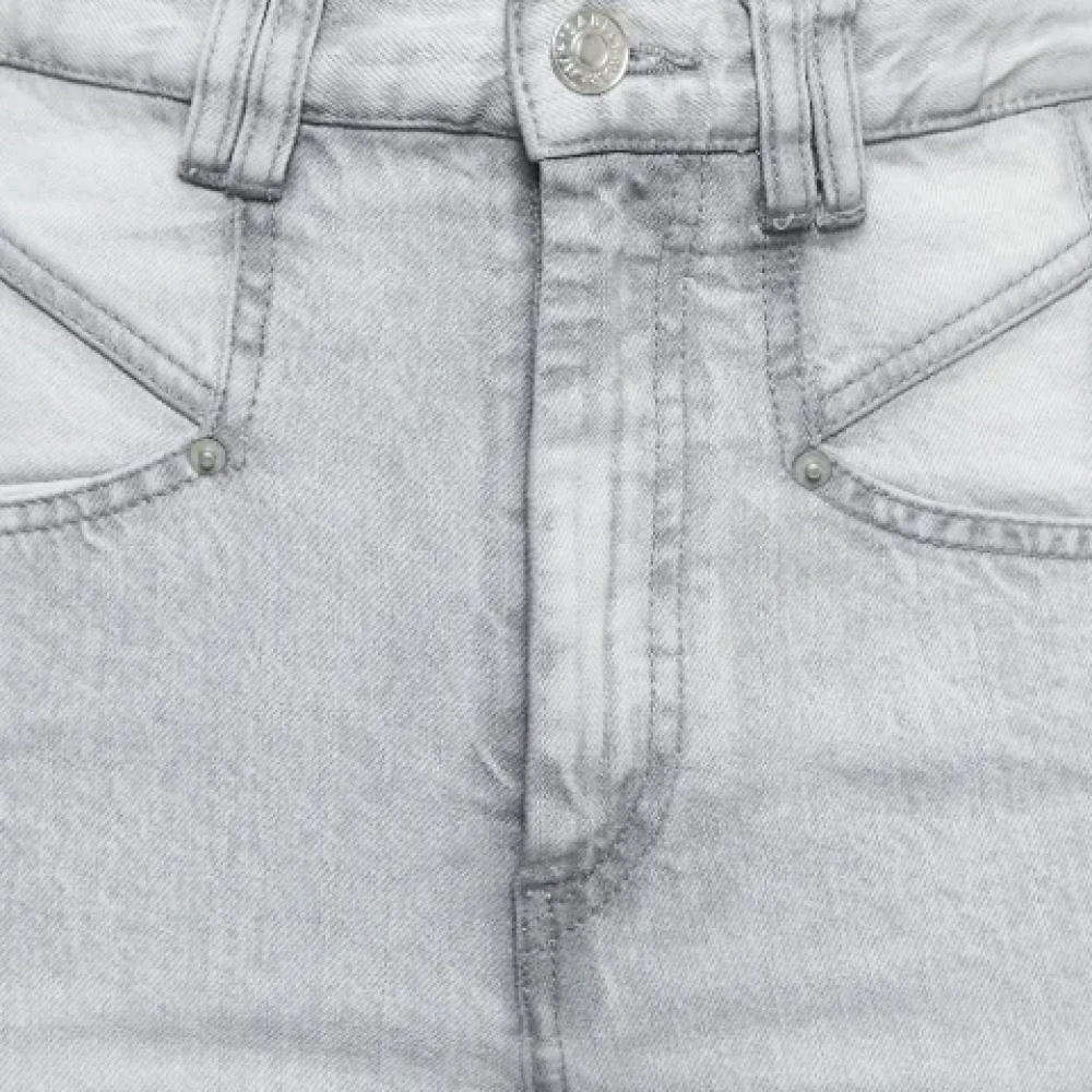 Isabel Marant Pre-owned Denim jeans Gray Dames